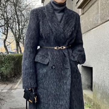 JASGOOD Women Leather Skinny Belts - 2 Pack Adjustable Fashion