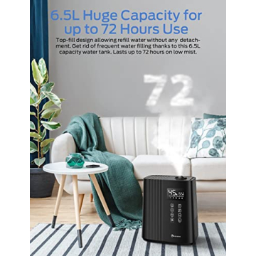 Elechomes SH8830 Humidifier with 6.5L Top Fill Capacity