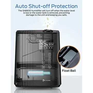 Elechomes SH8830 Humidifier with 6.5L Top Fill Capacity