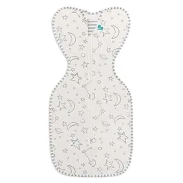 Love to Dream Swaddle UP, Silky-Lux 1.0 TOG, Super Soft, Luxurious 100% Viscose from Bamboo, Allow Baby to Sleep in Their Preferred Arms Up Position, Snug Fit Calms Moro Reflex, Cream, 13-19lbs