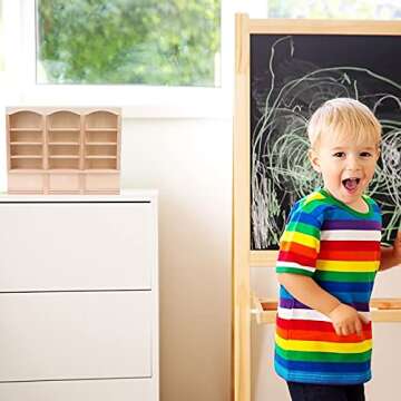 Elegant 1:12 Dollhouse Mini Bookcase Furniture Accessory