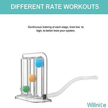 Willnice Daily Exercise Device for Lung Strength Improvement