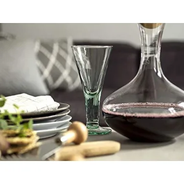 Sagaform Elegant Wine Carafe with Oak Stopper