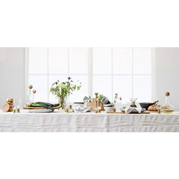 Sagaform Elegant Wine Carafe with Oak Stopper