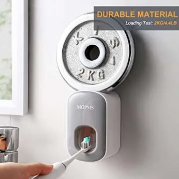 MOPMS Automatic Toothpaste Dispenser for All Ages