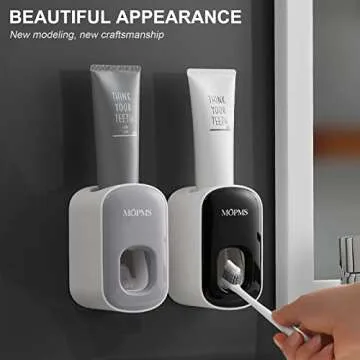 MOPMS Automatic Toothpaste Dispenser for All Ages