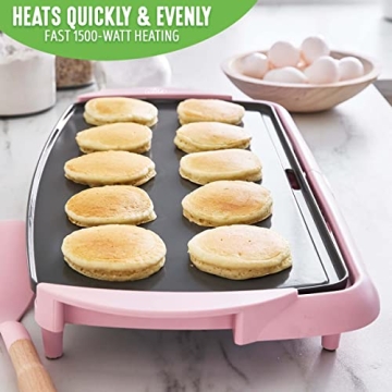 GreenLife 20” Electric Griddle - Non-Toxic & Easy to Clean