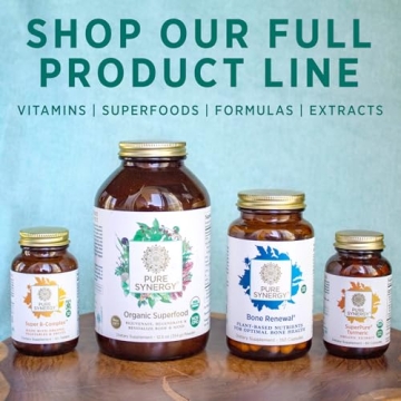 PURE SYNERGY Whole Food Multivitamin for Energy and Health