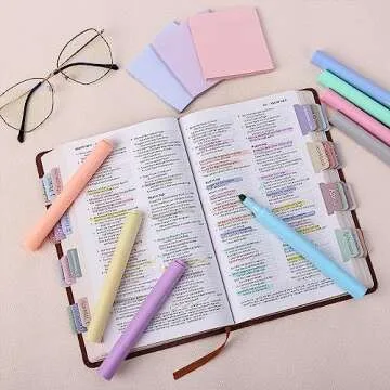 Mr. Pen- Highlighters, 8 Pack, Macaron Colors, Highlighters Assorted Colors, Highlighter Set, Pastel Highlighters, Highlighter Pens, Colored Highlighters, Book Highlighters Pastel Highlighter Set