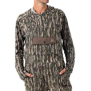 Realtree Men's Uninsulated Cotton Overalls, Original Camo, Size L, Adults, Outdoor Enthusiasts, Hunt...