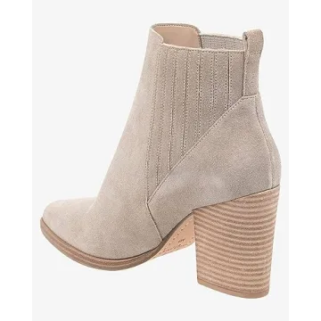Imily Bela Women's Stylish Suede Ankle Boots for Winter