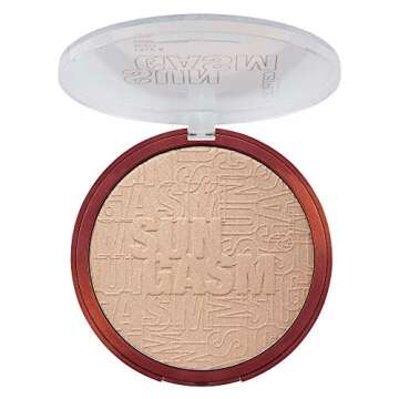 Catrice | SUNGASM Face & Body Highlighter | Jumbo Sized, Silky Soft Powder With Light Reflecting Pig...