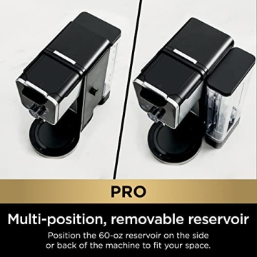 Ninja CFP301 Coffee Maker with Glass Carafe and Frother