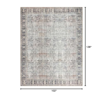 Loloi II Wynter Area Rug in Grey/Charcoal - Soft & Durable