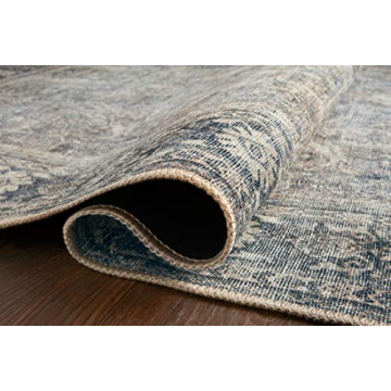 Loloi II Wynter Area Rug in Grey/Charcoal - Soft & Durable