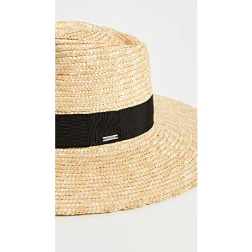 Stylish Brixton Joanna Straw Hat for Summer Activities