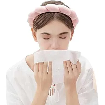 HONGKEIE Spa Makeup Headband for Easy Face Washing and Makeup