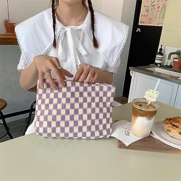 Dalulu Cosmetic Bag Cute Makeup Bag for Women