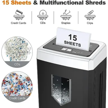 Bonsaii C169 Office Paper Shredder for Home Use