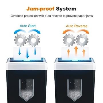 Bonsaii C169 Office Paper Shredder for Home Use