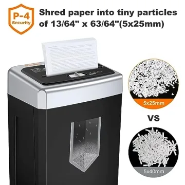 Bonsaii C169 Office Paper Shredder for Home Use