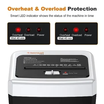 Bonsaii C169 Office Paper Shredder for Home Use