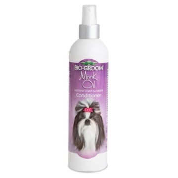 Bio-Groom Mink Oil Dog Conditioner Spray for Grooming Needs