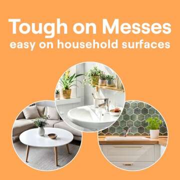 Seventh Generation Lemongrass Citrus Disinfecting Multi-Surface Cleaner - 26 Oz, Pack of 4