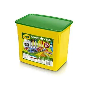 Crayola Creativity Tub - 80+ Arts & Crafts Tools for Kids