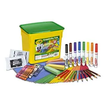 Crayola Creativity Tub - 80+ Arts & Crafts Tools for Kids