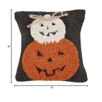 Mud Pie Mini Hook Pillow for Halloween Decor