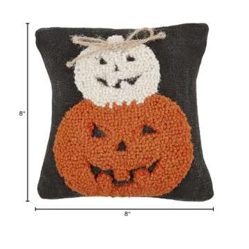 Mud Pie Mini Hook Pillow for Halloween Decor