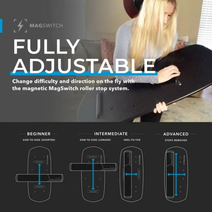 Revbalance Swell 2.0 Balance Board Trainer for Surfing