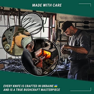 BeaverCraft Bushcraft Knife - Durable Camping Survival Knife