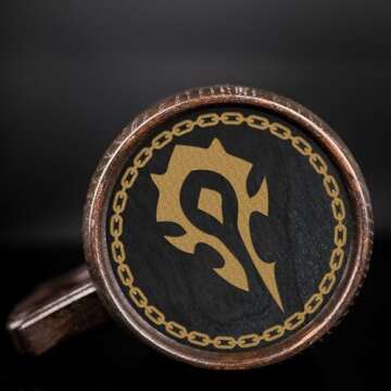 Personalized Wooden Beer Mug for Gifts and Collections