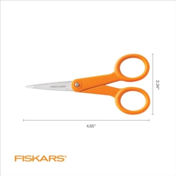 Fiskars Premier No. 5 Micro-Tip Scissors for Crafts and Sewing