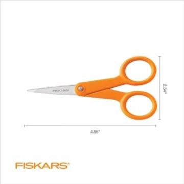 Fiskars Premier No. 5 Micro-Tip Scissors for Crafts and Sewing