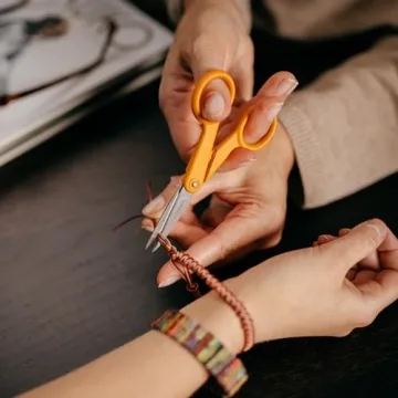 Fiskars Premier No. 5 Micro-Tip Scissors for Crafts and Sewing