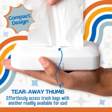 Lazy Daniel 4-Gallon Trash Bag Dispenser – 2-Pack