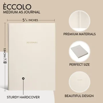 Eccolo Medium Lined Journal - Stylish Writing Companion