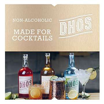 Dhōs Gin Free - Non-Alcoholic Spirit for Delicious Mocktails