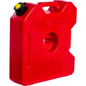 ROTOPAX Red 3 Gallon Gasoline Pack 17” x 16” x 5” RX-3G