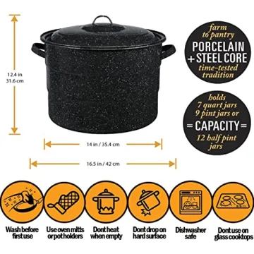 Beginner Canning Pot Set with Accessories and Rack