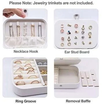 Mrs Travel Jewelry Box Gift-Plush Velvet Trinkets Storage Organizer Case-Miss to Mrs Gift-Wedding Gift for Bride-Mrs Gift-Bridal Shower Gift for Bride-Bachelorette Party Gift for Bride-Rose Golden