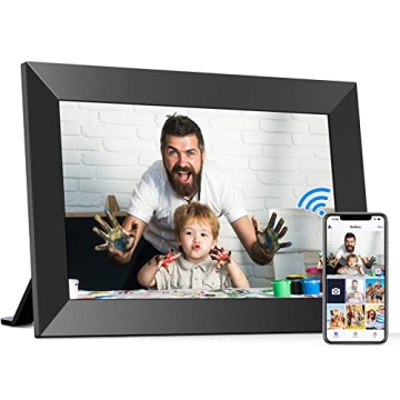 BIGASUO 10.1 Inch WiFi Digital Picture Frame - Share Moments Instantly!