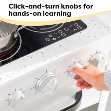 KidKraft Play Kitchen with Lights & Sounds for Kids