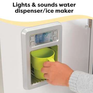 KidKraft Play Kitchen with Lights & Sounds for Kids