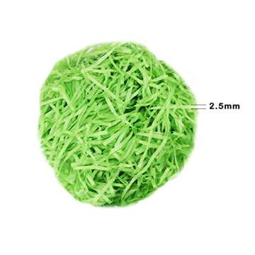 Supla 300g (10.6 oz) 6 Colors Shredded Paper Easter Grass Bag Basket Grass Filler Stuffers Paper Shr...