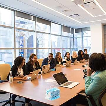 SEANADO Face Mask Dispenser Box Acrylic Glove Holder Hygiene Station with Lid for Disposable Emesis Bag, Shoe Cover and Hairnet，Wall Mount Holes or Tabletop Holder