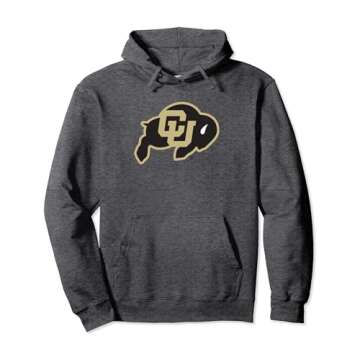 Colorado Buffaloes Apparel Icon Officially Licensed Pullover Hoodie